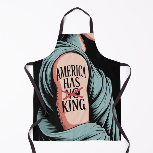 Item preview, America Has No King Independence Artwork designed and sold by flagylART.