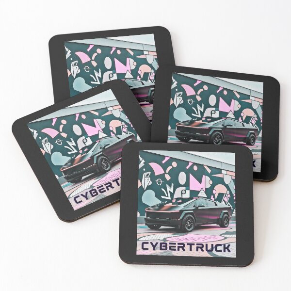 Artikelvorschau, Cybertruck-Kunstwerk entworfen und verkauft von TEEJAMBOREE.