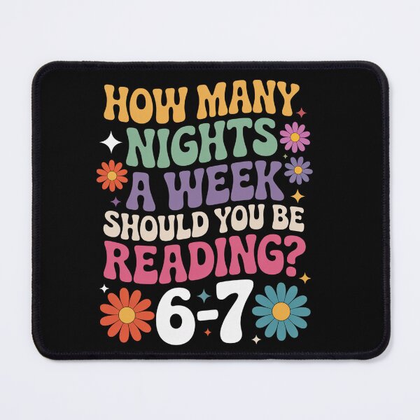 Item preview, How Many Night A Week Should You Be Reading 67 designed and sold by RayhendersonArt.