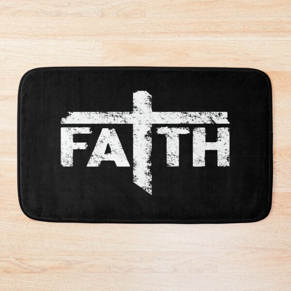 Item preview, Bold FAITH Cross Design – Christian Typography for Believers, Spiritual Gifts & Inspirational Decor designed and sold by Bright Nest Studio.