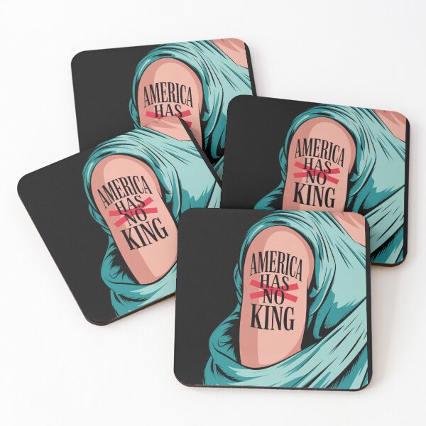Item preview, America Has No King Independence Artwork designed and sold by flagylART.