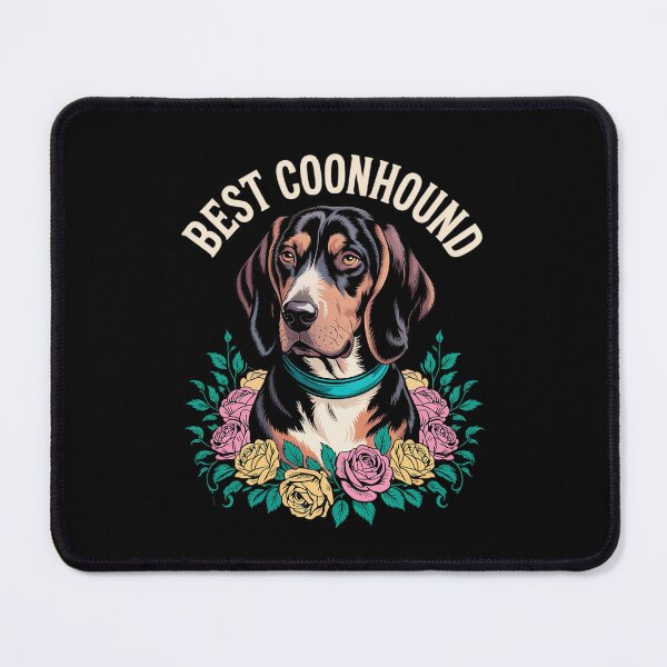 Item preview, Best Redbone Coonhound Mom Ever Floral Dog designed and sold by MythWoot.