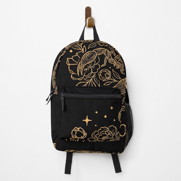 Item preview, Elegant Floral Scorpio Zodiac Gold Line Art designed and sold by Diana Marrie Designs.
