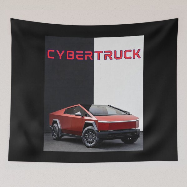 Item preview, cybertruck artwork designed and sold by TEEJAMBOREE.