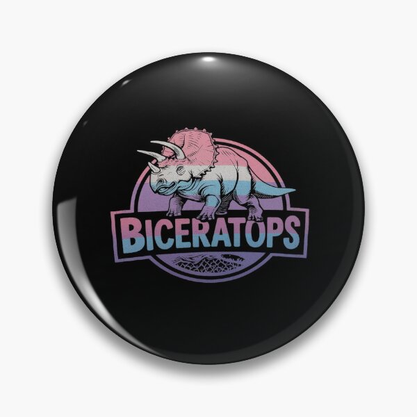 Artikelvorschau, Biceratops Bisexueller Dinosaurier LGBT-Stolz entworfen und verkauft von MarryIsMonth.