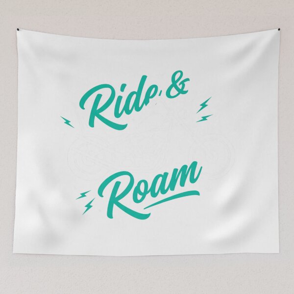 Item preview, Ride & Roam Motorcycle Biker designed and sold by Raasma.