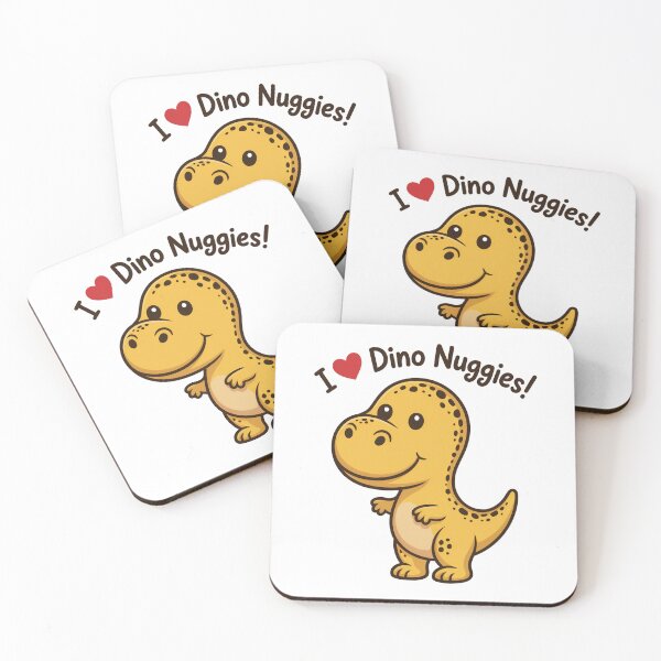 Item preview, I Love Dinosaur Dino Nuggets designed and sold by RayhendersonArt.