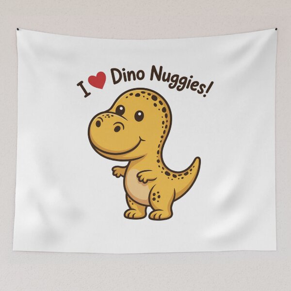 Item preview, I Love Dinosaur Dino Nuggets designed and sold by RayhendersonArt.