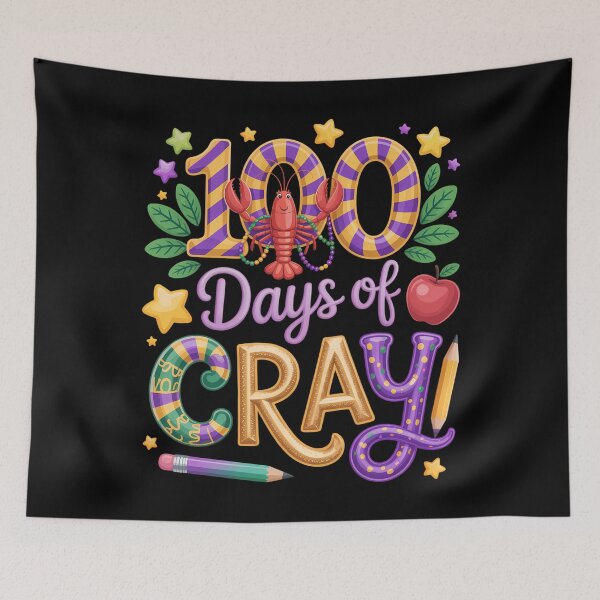 Item preview, Mardi Gras 100 days Of School designed and sold by gourpmerzihd.