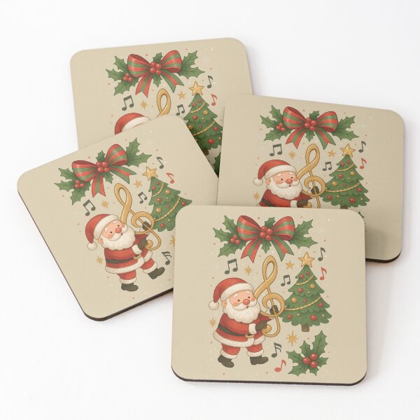 Item preview, christmas santa  music art designed and sold by Sn1ver.