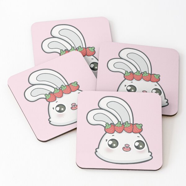 Item preview, Strawberry bunny 4 designed and sold by Llimoneta.