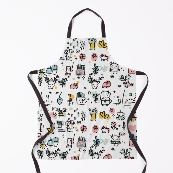 Item preview, Playful Hand-Drawn Doodle Pattern designed and sold by GriferrStore.