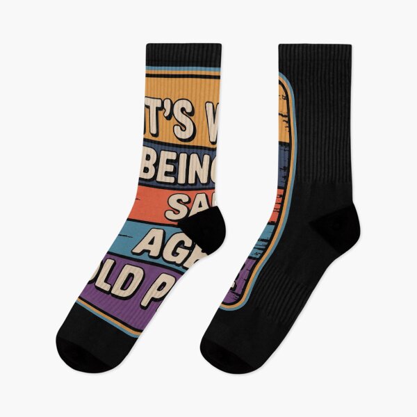 Item preview, It’s Weird Being the Same Age as Old People Funny Retro Quote designed and sold by flagylART.