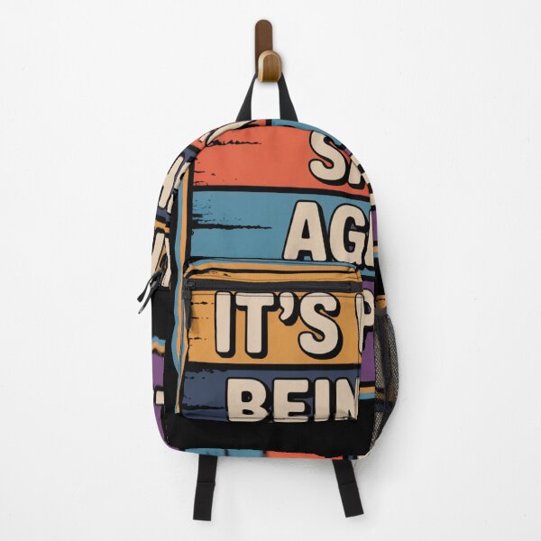 Item preview, It’s Weird Being the Same Age as Old People Funny Retro Quote designed and sold by flagylART.