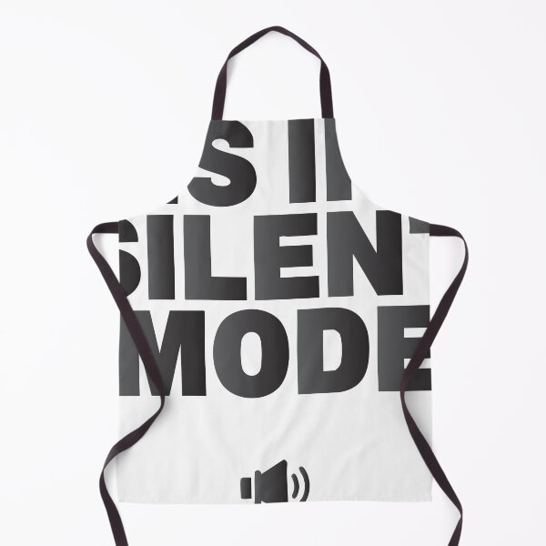 Item preview, "IS IN SILENT MODE" Typographic Design designed and sold by iwzzuel.
