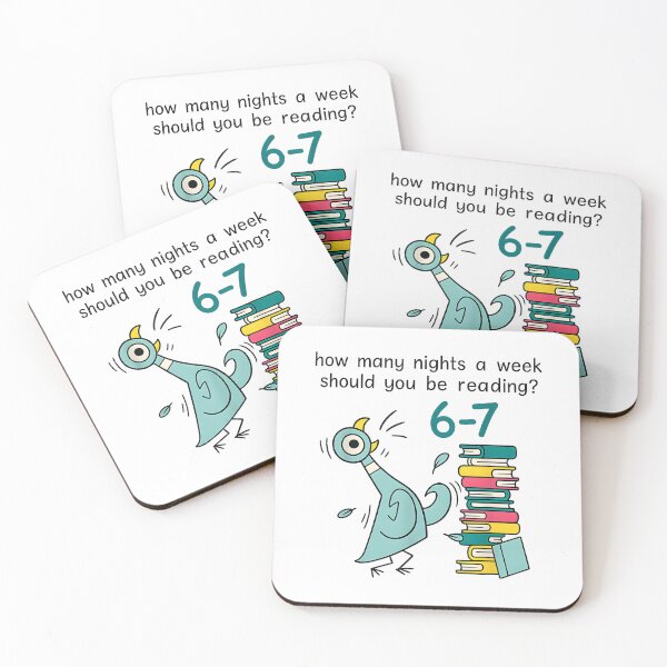 Item preview, How Many Nights a Week Should You Be Reading 6 7 designed and sold by Sossima Art.