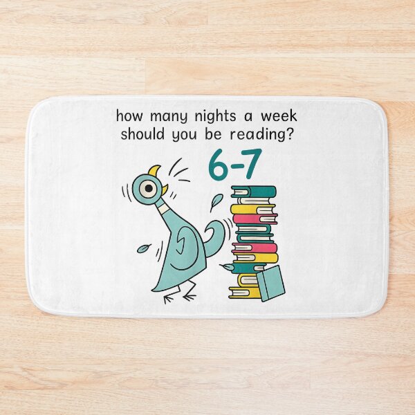 Item preview, How Many Nights a Week Should You Be Reading 6 7 designed and sold by Sossima Art.