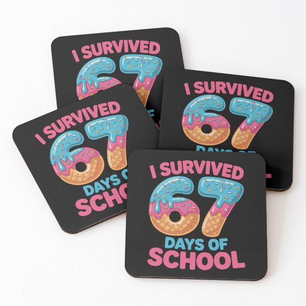 Item preview, I Survived 67 Days Of School  designed and sold by RayhendersonArt.