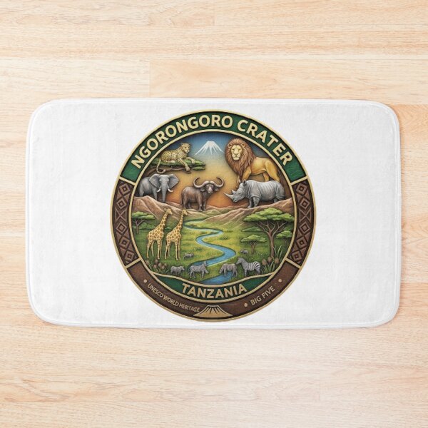Item preview, NGORONGORO CRATER TANZANIA designed and sold by likbatonboot.
