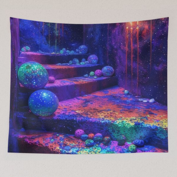 Item preview, Luminous Stairway to Starry Candle Universe designed and sold by Mianku | Für das Leben.
