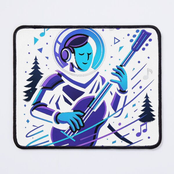 Item preview, Quantum Musician – Interstellar Lightstring Performer Illustration designed and sold by Zara’s shop.