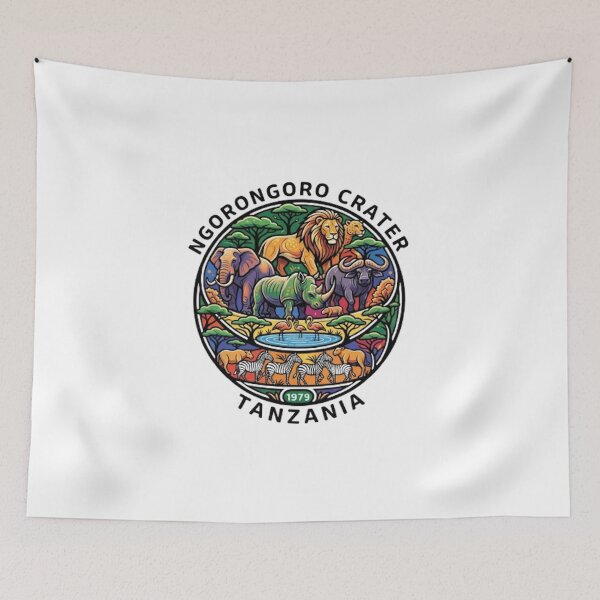 Item preview, NGORONGOARO CRATER TANZANIA designed and sold by likbatonboot.