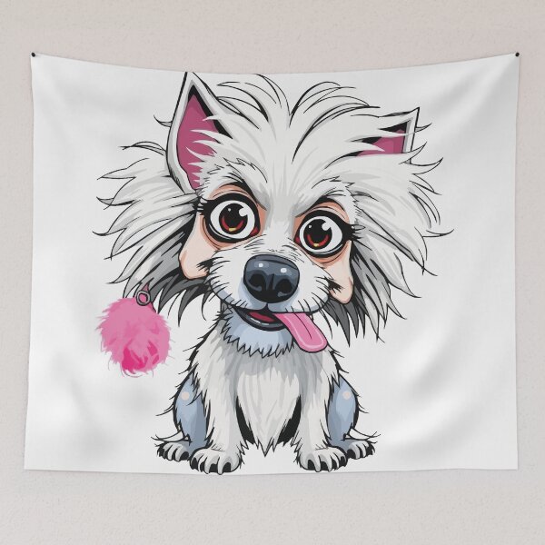 Item preview, Confused Chinese Crested Dog designed and sold by Petzzz.