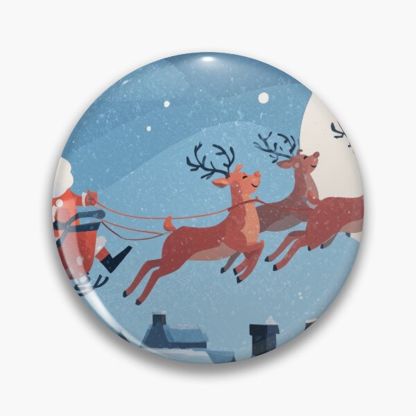 Item preview, Santa Hurrying with Gifts postcard designed and sold by yumas.
