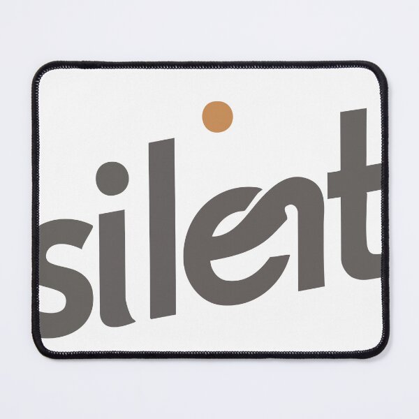 Item preview, "IS IN SILENT MODE" Typographic Design designed and sold by iwzzuel.