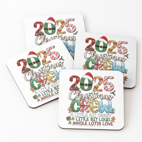 Item preview, 2025 Christmas Crew Crazy Loud Love Family designed and sold by Clinomania Art.