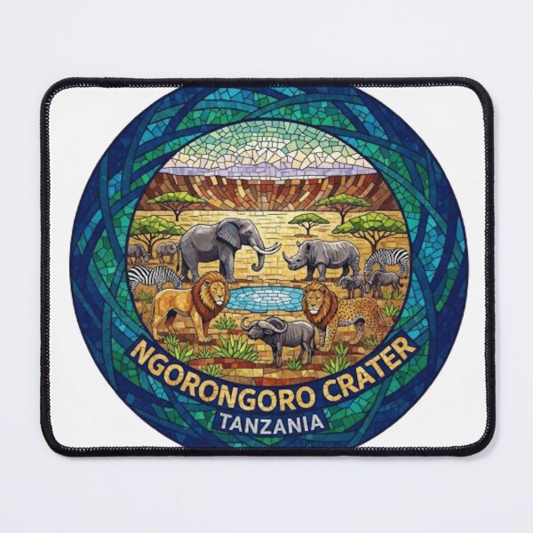 Item preview, NGORONGORO CRATER TANZANIA designed and sold by likbatonboot.