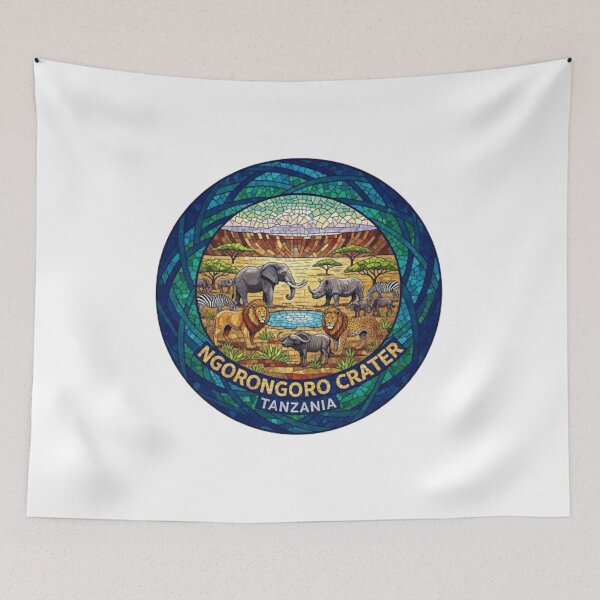 Item preview, NGORONGORO CRATER TANZANIA designed and sold by likbatonboot.