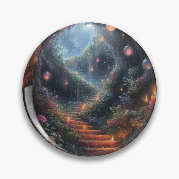 Item preview, Enchanted path with candlelight and flowers designed and sold by Mianku | Für das Leben.