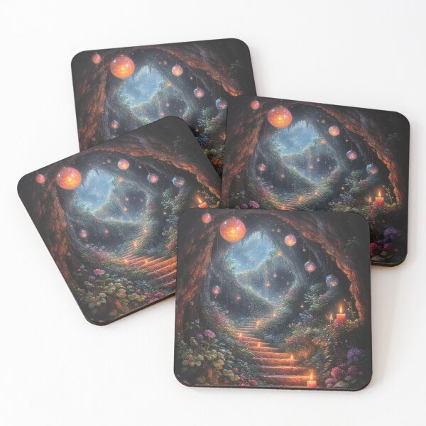 Item preview, Enchanted path with candlelight and flowers designed and sold by Mianku | Für das Leben.