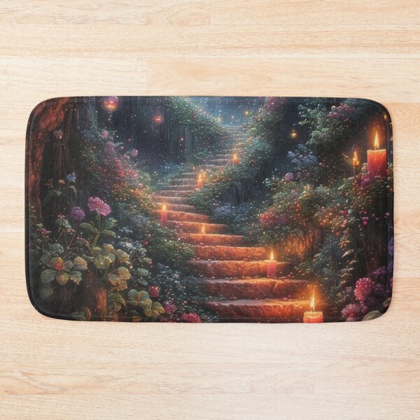 Item preview, Enchanted path with candlelight and flowers designed and sold by Mianku | Für das Leben.