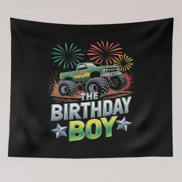 Item preview, Birthday Boy car Bday Party Kids boys  designed and sold by AquaKiev.