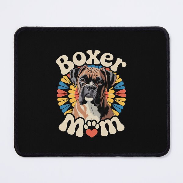 Item preview, Boxer Mom Mum Dog Floral Flower designed and sold by PowAcademy.
