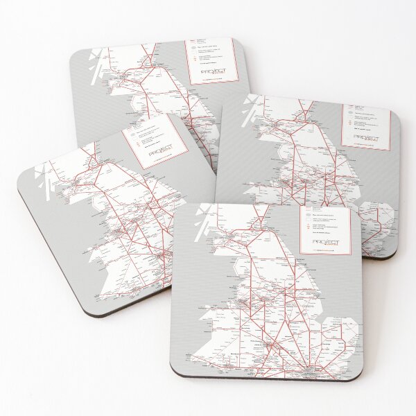 Item preview, GBR train/rail map retro style 2026 designed and sold by MrMappy.