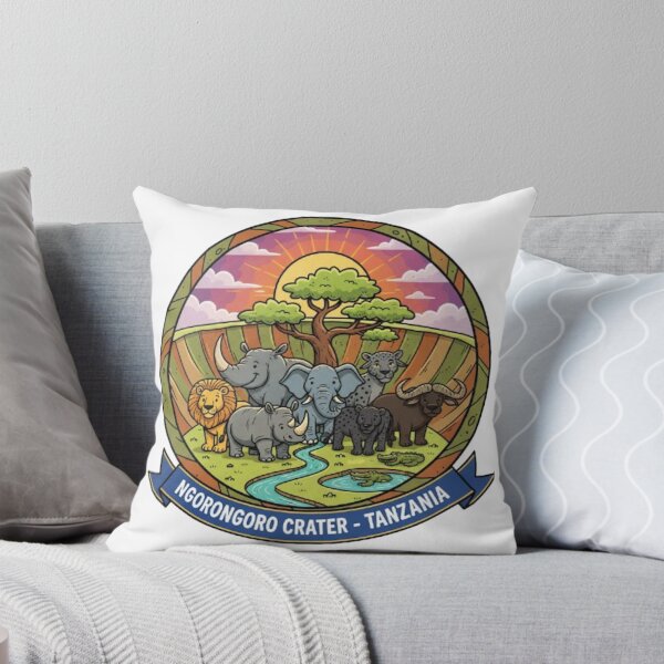 Item preview, NGORONGORO CRATER TANZANIA designed and sold by likbatonboot.