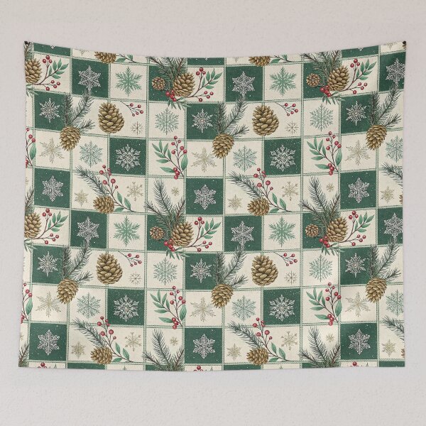 Item preview, Classy design with a checkered pattern for festive season designed and sold by Merrylands Artshop.