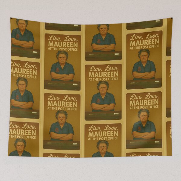 Item preview, Live, Love, Maureen at the Post Office-formidable British Women Series designed and sold by chipshopchippy.