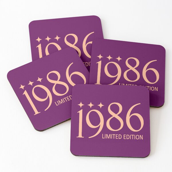 Item preview, 1986 Limited Edition Birth Year designed and sold by Jeallan Designs.
