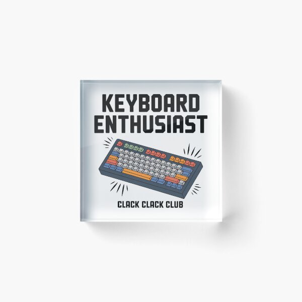 Item preview, Keyboard Enthusiast Custom Mechanical Office Geek designed and sold by Blok45.