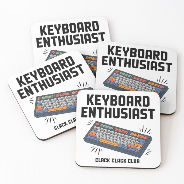 Item preview, Keyboard Enthusiast Custom Mechanical Office Geek designed and sold by Blok45.