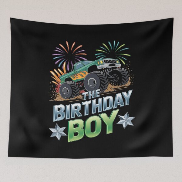 Item preview, Birthday Boy car Bday Party Kids boys Toddlers  designed and sold by MarryIsMonth.