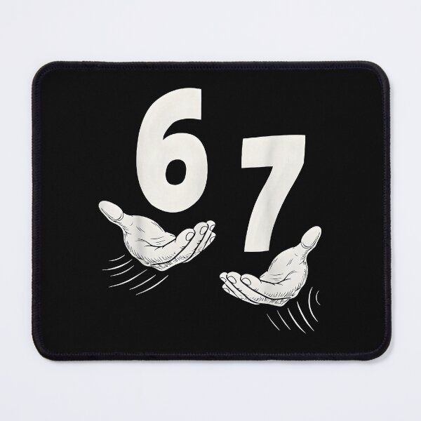 Item preview, Six Seven 67 6 7 Hands Meme designed and sold by Sossima Art.