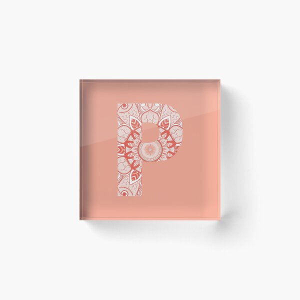 Item preview, Pink P Mandala designed and sold by abirose30.