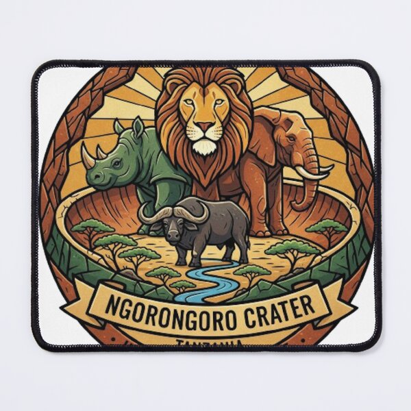 Item preview, NGORONGORO CRATER TANZANIA designed and sold by likbatonboot.