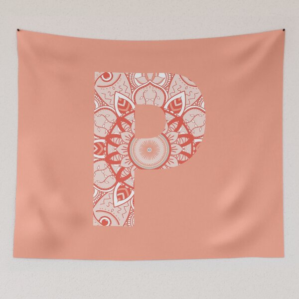 Item preview, Pink P Mandala designed and sold by abirose30.