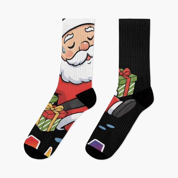 Item preview, Funny Relaxed Santa – Cute Christmas Holiday Illustration designed and sold by SoulenCify.